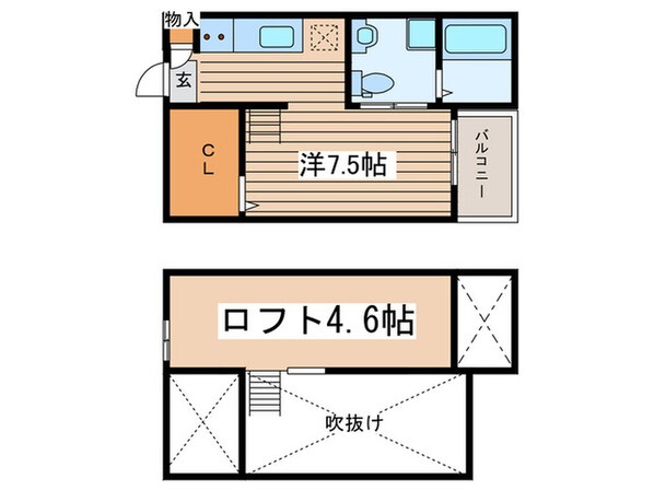 Dolceの物件間取画像